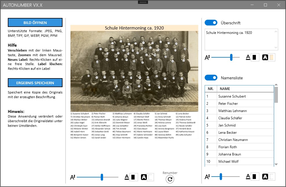 AutoNumber - Software Download